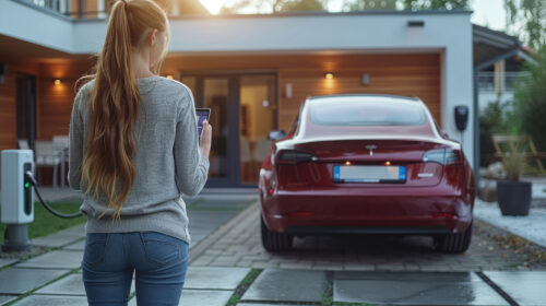 Cargar el coche eléctrico con placas solares: Cómo configurar los excedentes
